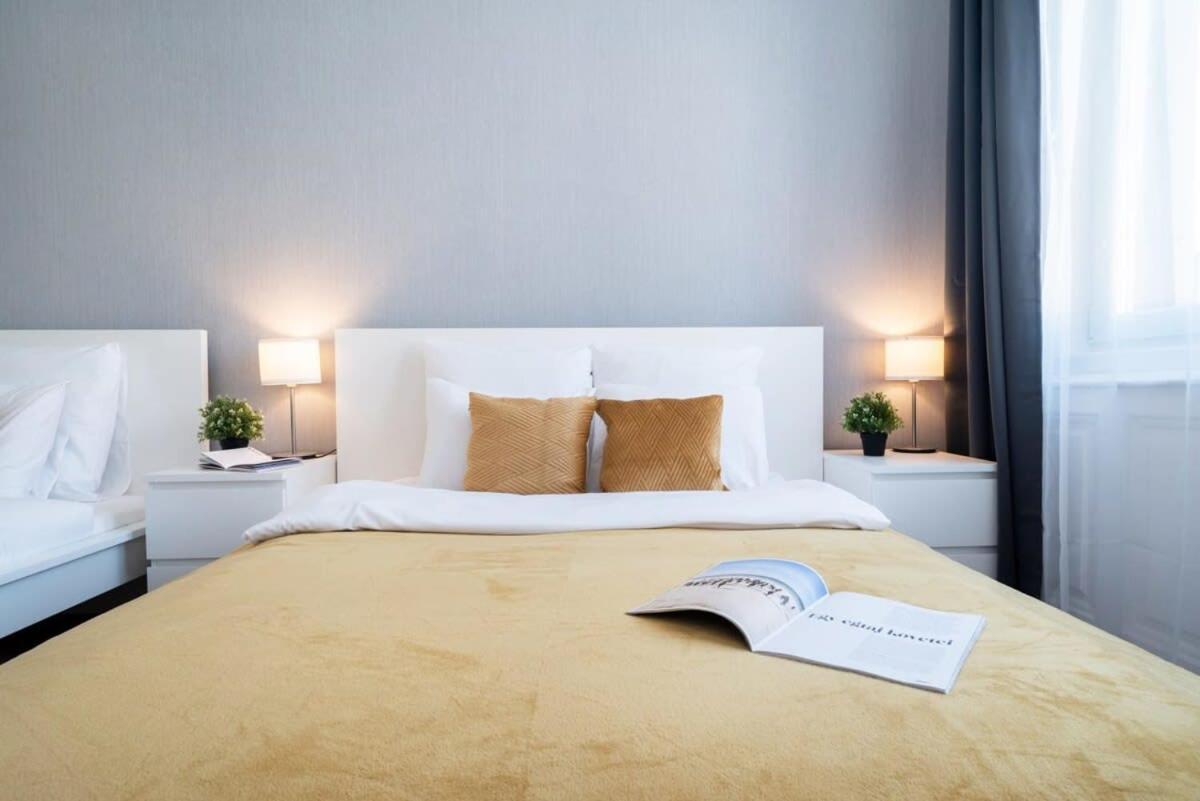 Large Apartment At Perfect Central Location Budapest Bagian luar foto